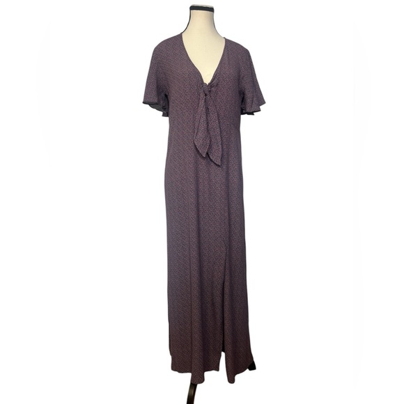 Charli Svea Maxi Dress with Front Tie women’s size 8, slit Retails for $189 - Picture 2 of 12